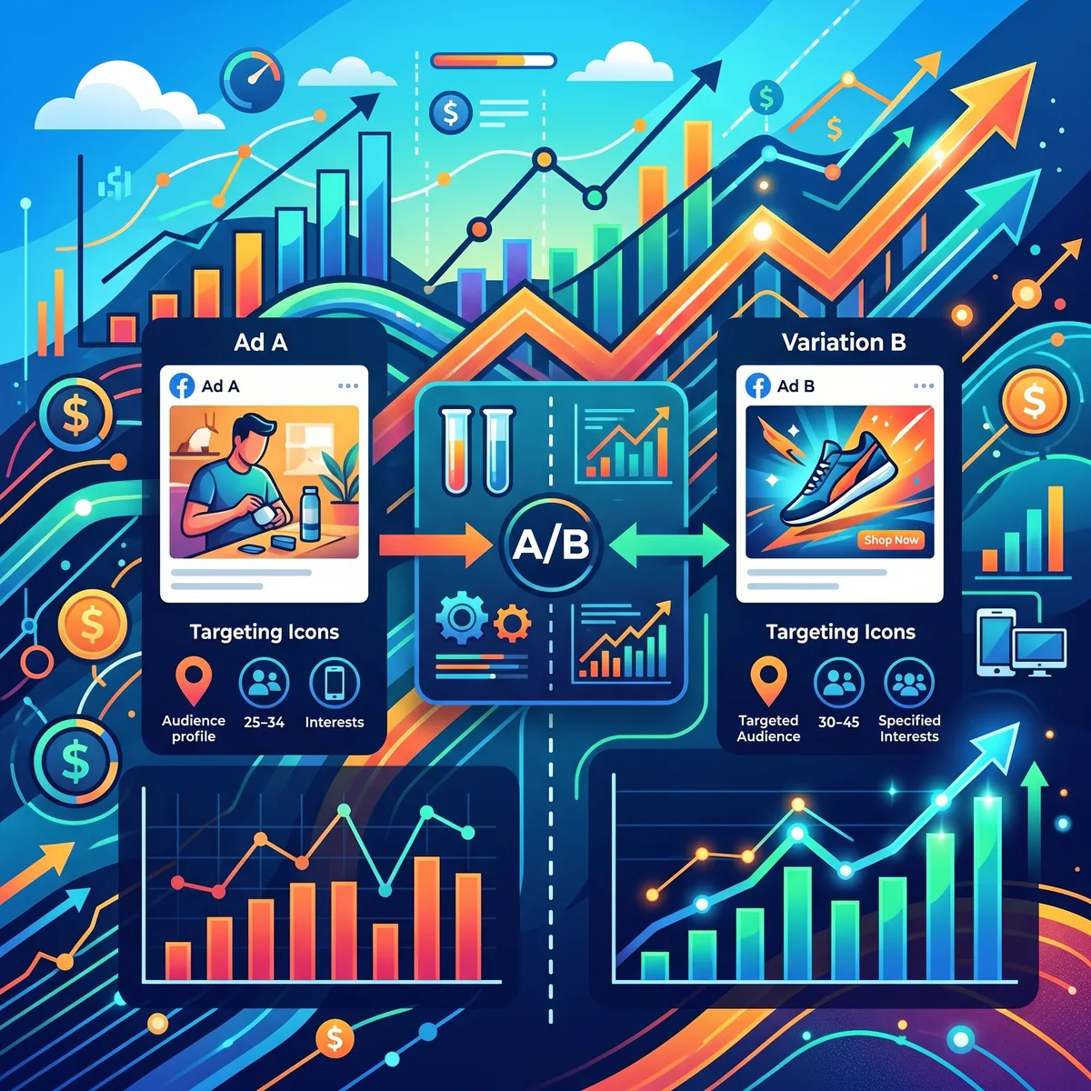 Tests A/B Facebook Ads