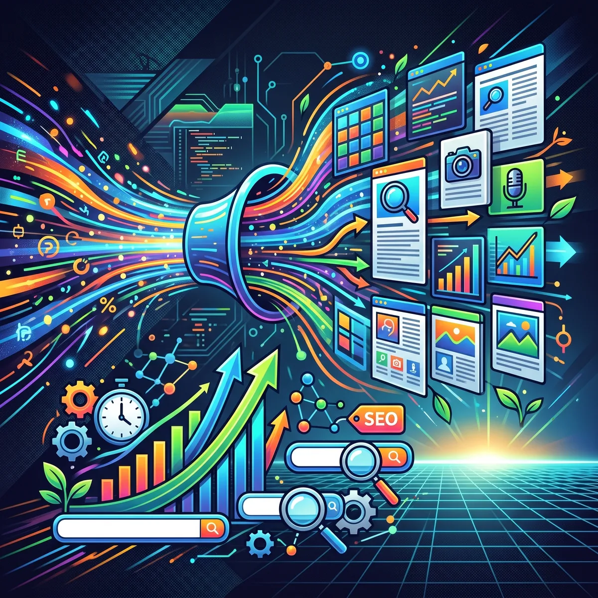 Trafic organique contenu programmatique