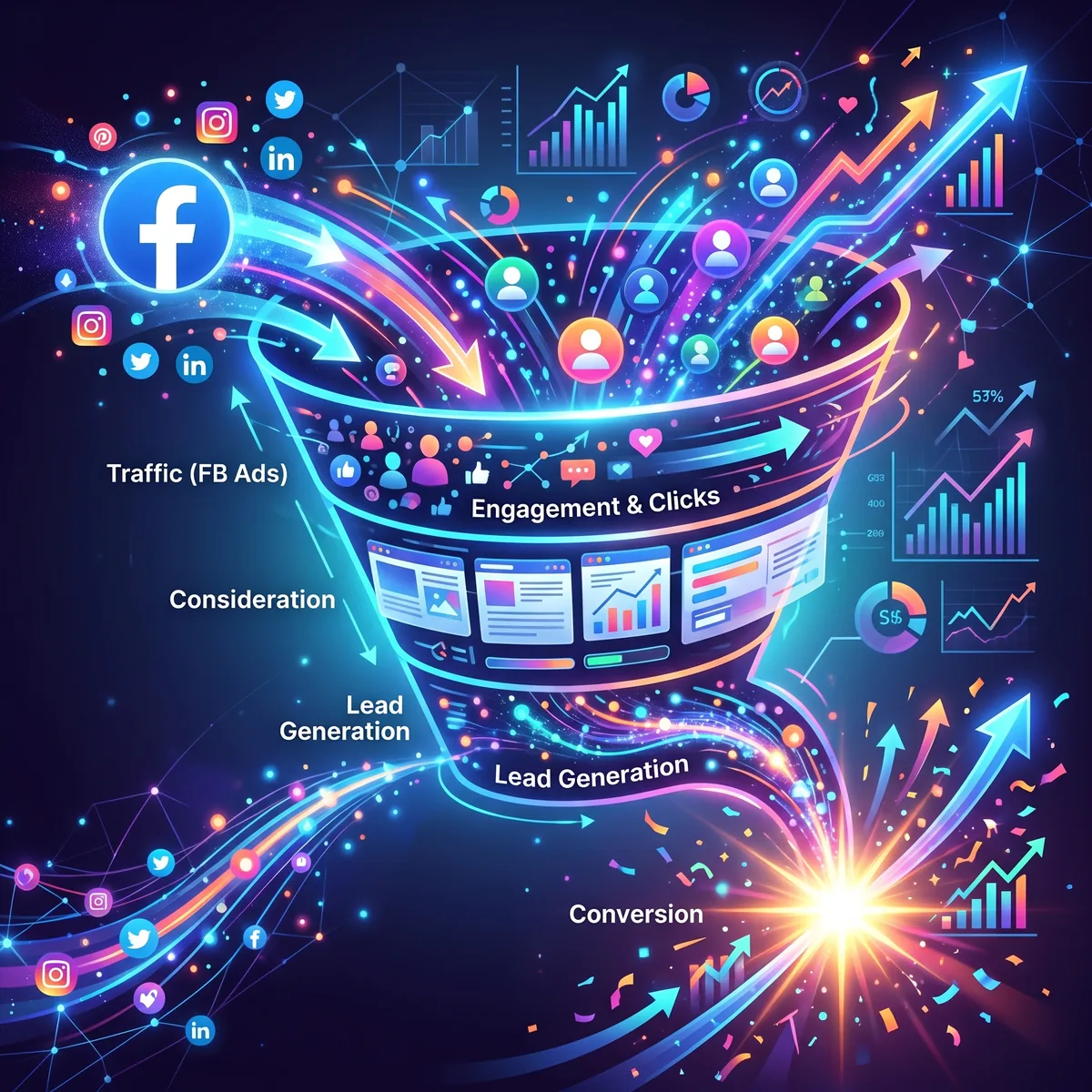 Tunnels de vente Facebook