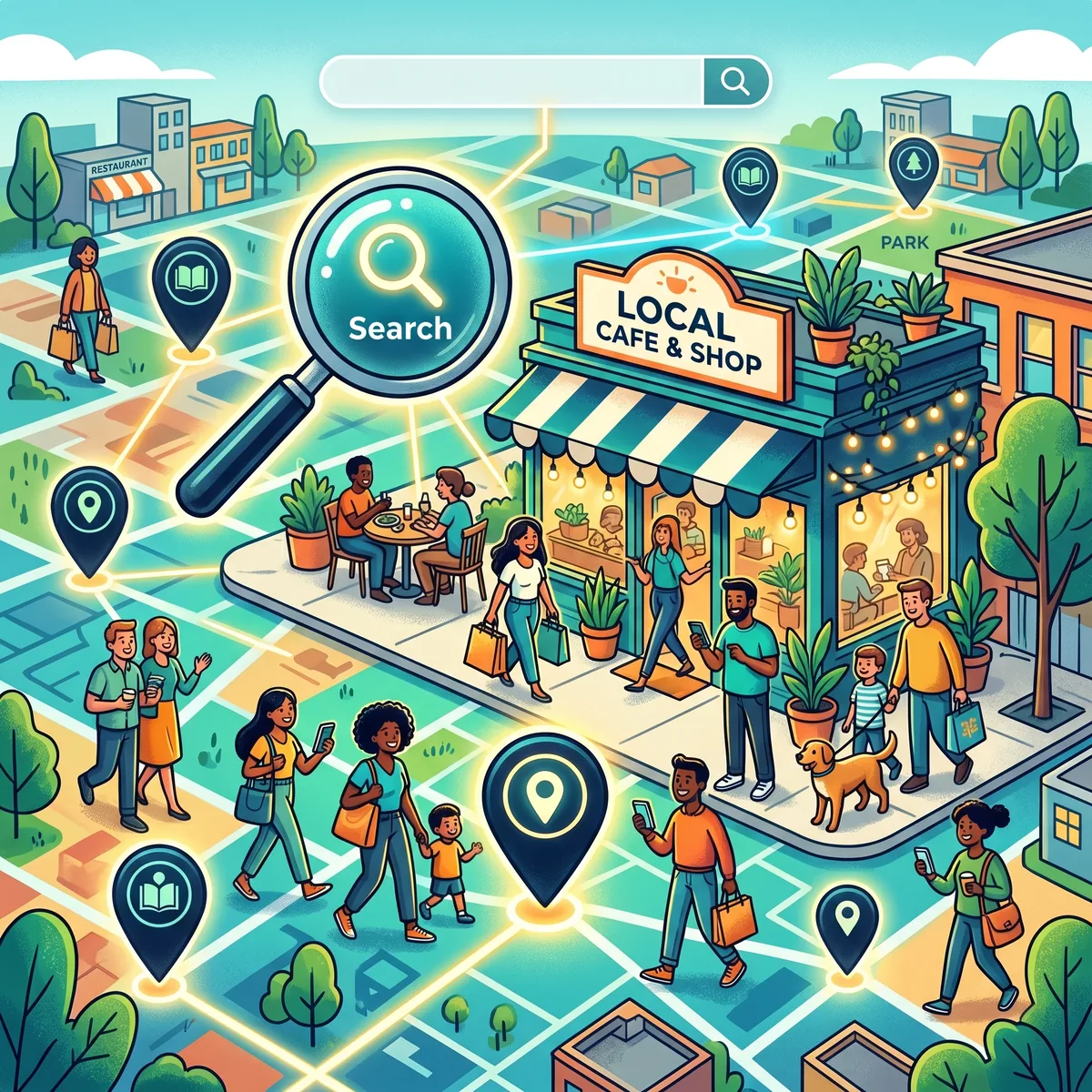 Visibilité locale Google