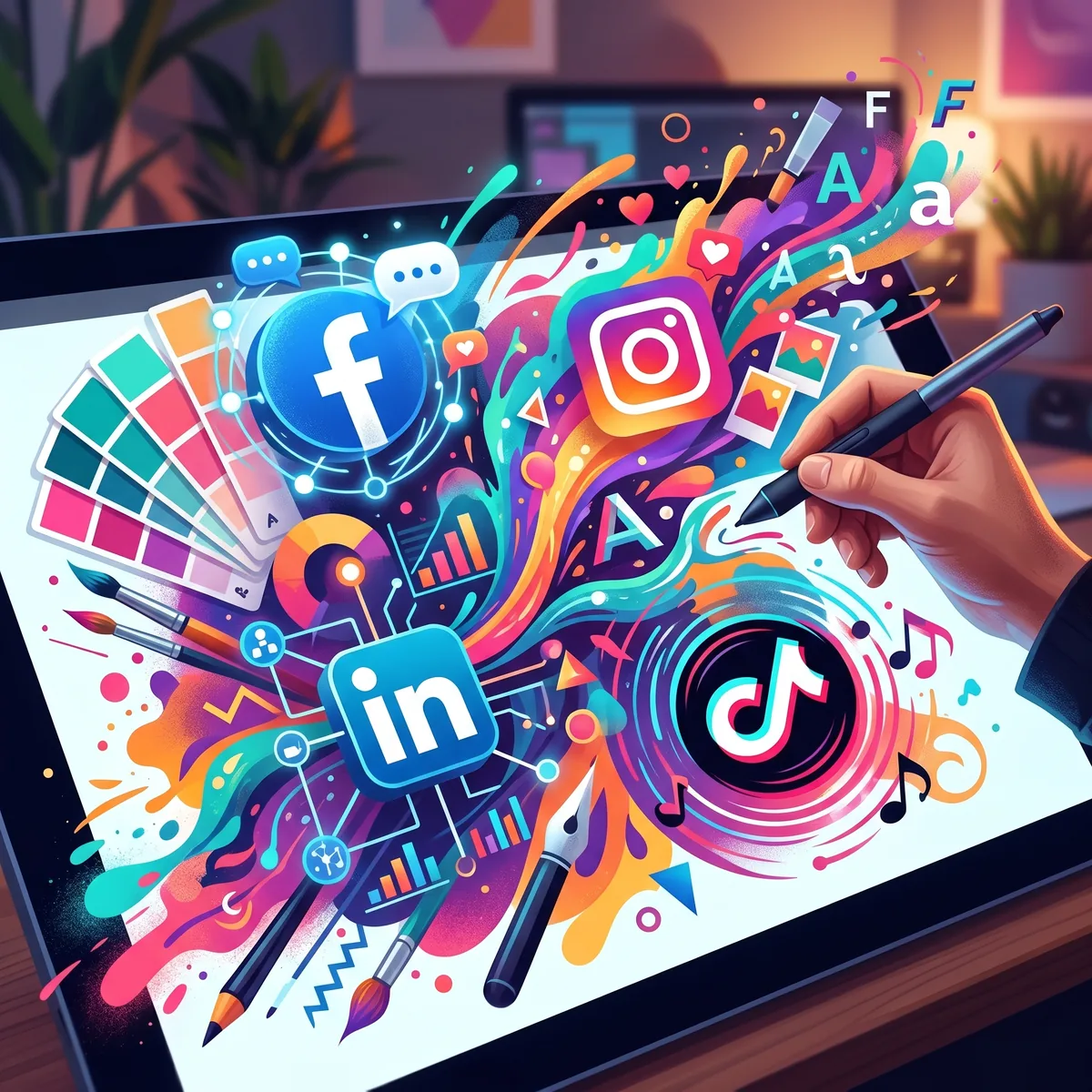Visuels pour réseaux sociaux