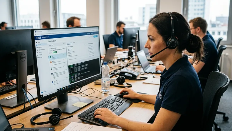 Bénéficiez d'un support technique expert pour tous vos services Ionos. Nous sommes votre interlocuteur privilégié pour résoudre rapidement vos problèmes.