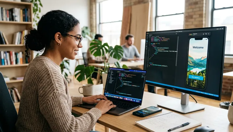 Transformez vos processus métier avec des applications web sur mesure, intuitives et robustes, accessibles depuis n'importe quel navigateur.