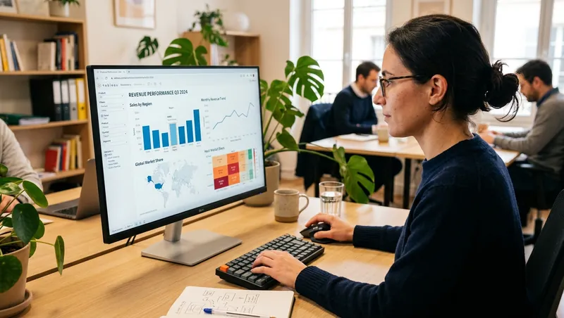 Nous connectons vos dashboards à l'ensemble de vos sources de données existantes (Google Sheets, Excel, Stripe, HubSpot, etc.) pour une vue consolidée et sans effort.