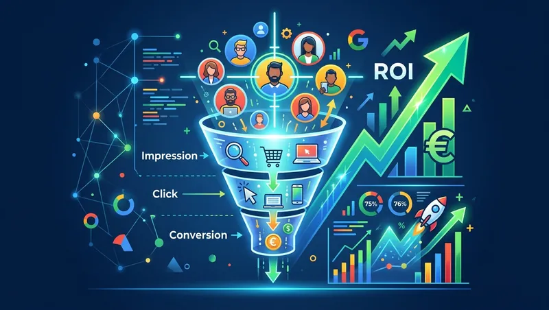 Optimisez chaque aspect de vos campagnes pour réduire les coûts, améliorer le score de qualité et augmenter vos conversions sur Google Ads.