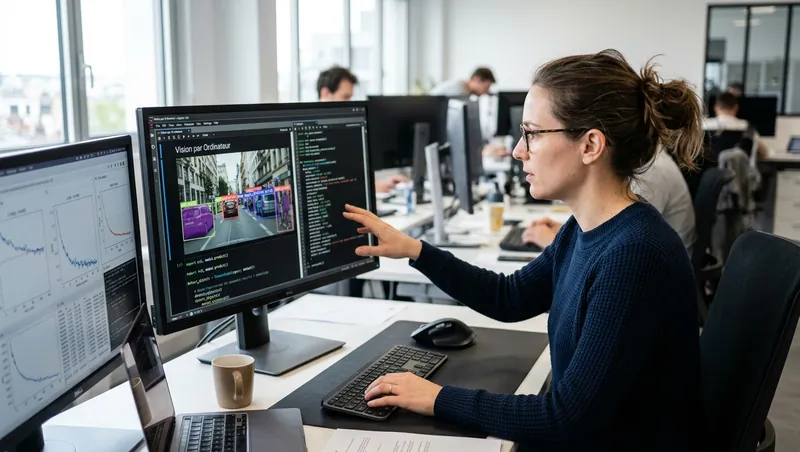 Permettez à vos systèmes de « voir » et d'interpréter le monde visuel pour des applications de surveillance, contrôle qualité ou réalité augmentée.