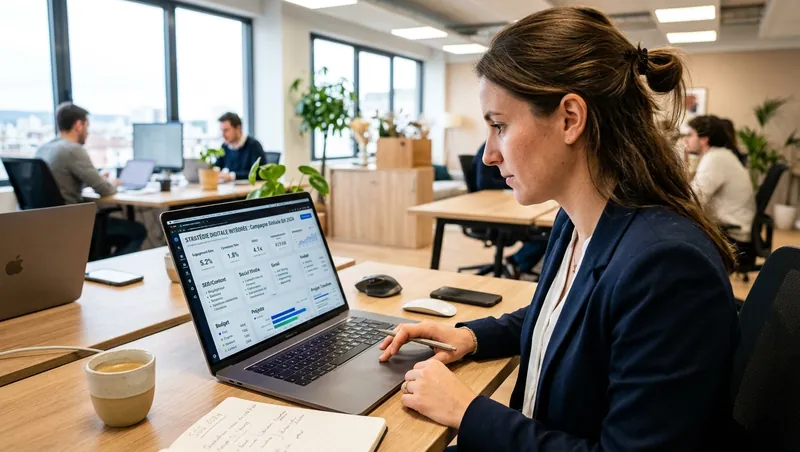 Déployez une stratégie digitale complète combinant réseaux sociaux, SEO et SEA pour une présence en ligne cohérente et performante.