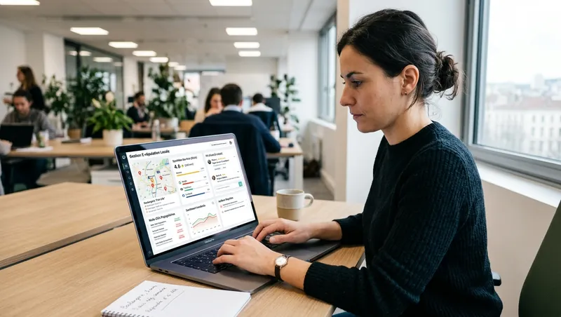 Maîtrisez votre image en ligne en gérant activement les avis clients et les mentions de votre entreprise sur le web local.
