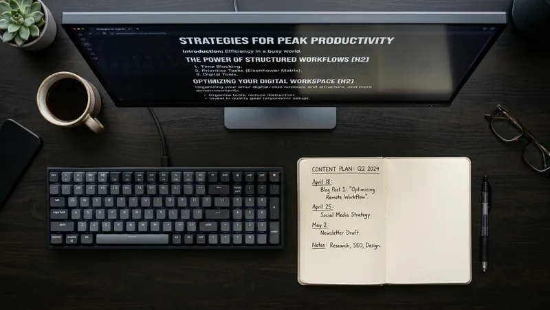 Créez du contenu de valeur qui engage votre audience, renforce votre expertise et soutient votre SEO.