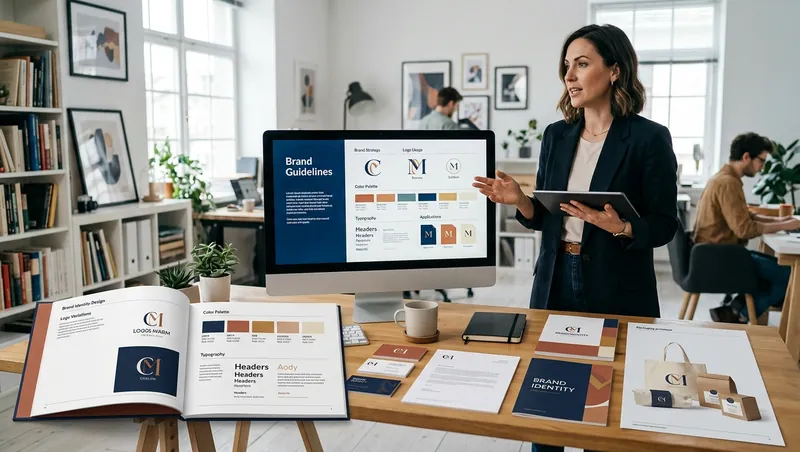 Assurez la cohérence de votre image de marque sur tous vos supports grâce à une charte graphique complète et détaillée.